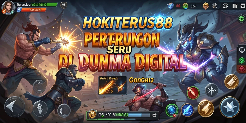 Screenshot HOKITERUS88 menampilkan aksi pertarungan yang menarik.