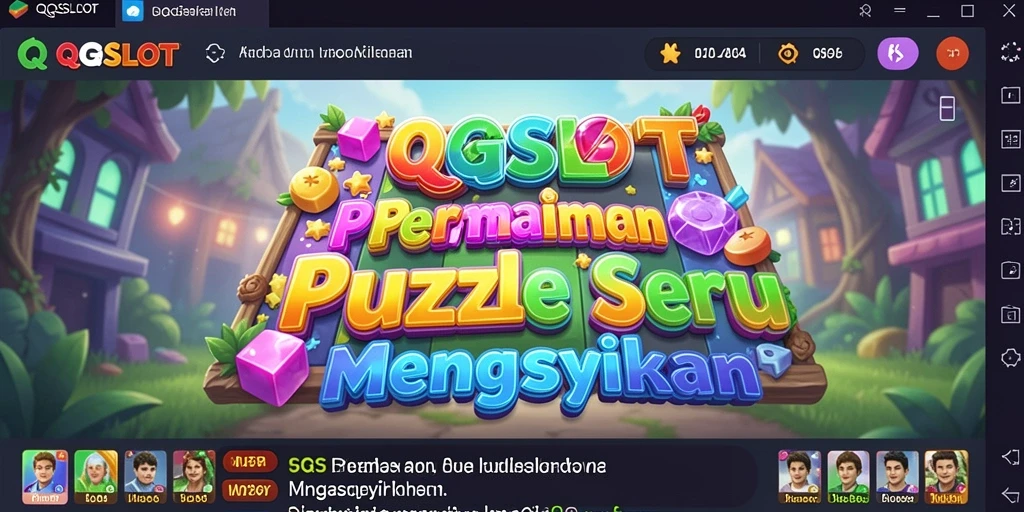 Tampilan gameplay QQSLOT yang menantang dan interaktif.