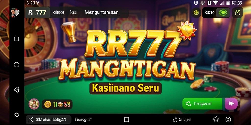Tampilan gameplay RR777 yang seru dan menegangkan.